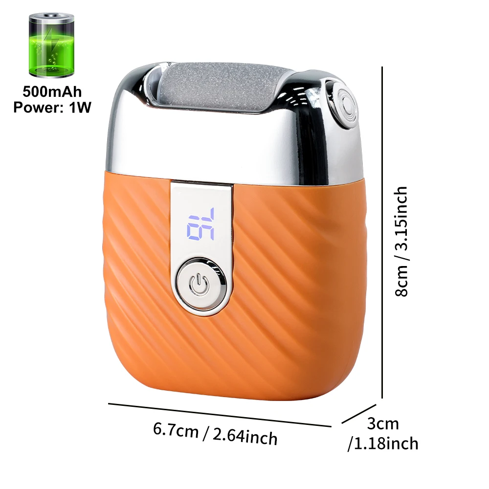 Rechargeable Electric Foot Grinder Dead Skin Remover Calluses Feet Scrubber Electric Foot File Dry Dead Cracked Foot Care Repair image 6