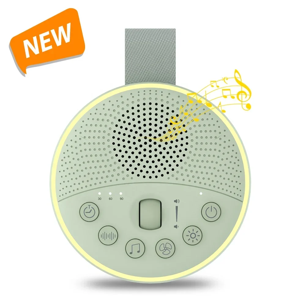 Hi-FiD 야간 조명 아기 수면 보조기, 휴대용 치료, 백색 소음 기계, 새로운 사운드 기계