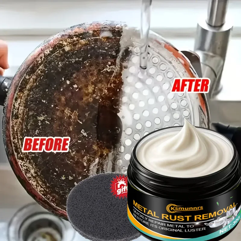 Multifunctional Metal Polishing Paste – Multi-purpose metal renovation cream and chrome repair compound. Restores and brightens