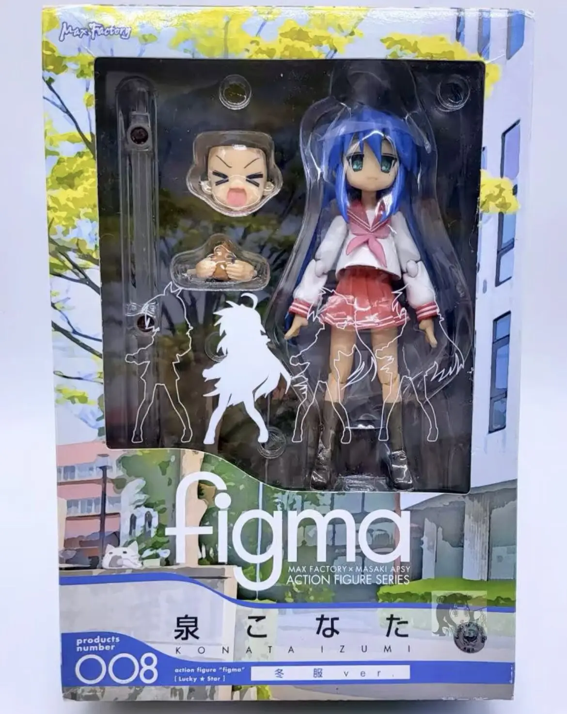 Max Factory Figma 008 EX 001 Izumi Konata Lucky Star Lovely