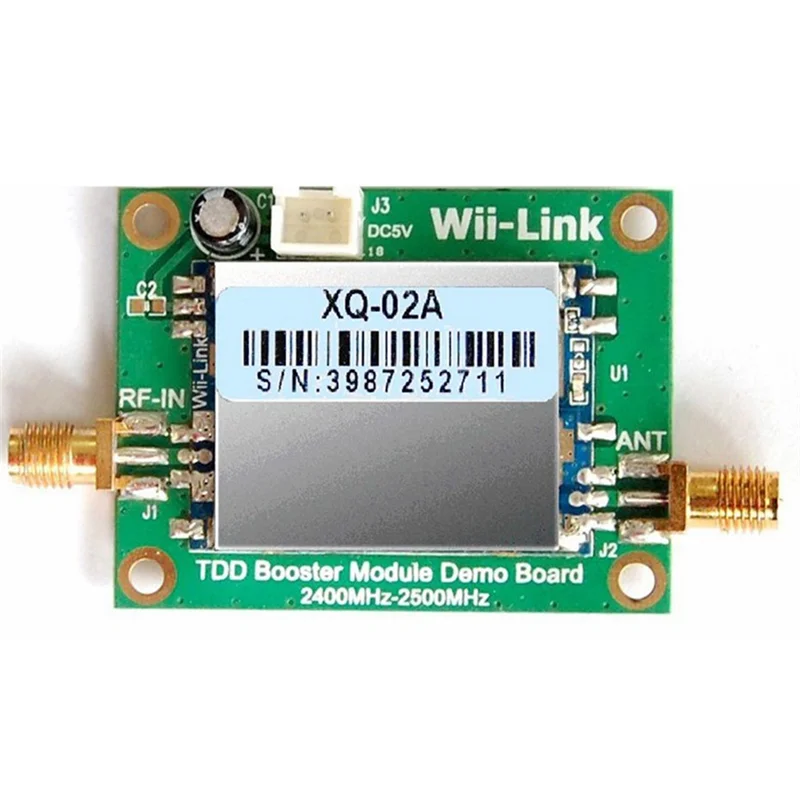 Penguat sinyal 2.4G 2.4GHz 2W, frekuensi tinggi untuk papan DEMO modul penguat sinyal ZigBee