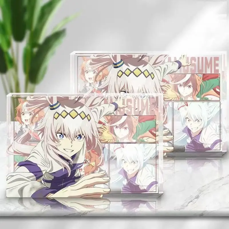 

Anime Oguri Cap Acrylic Stand Card Brick Cartoon Figure Desk Ornament Decor Fans Party Decorations Kids Gift Christmas Present