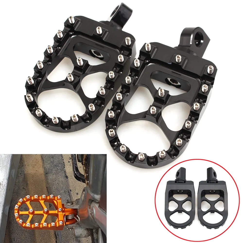1 Pair Foot Pegs 360 Degree Rotatable Pegs Fits For Harley Touring Softail Dyna Sportster Vrsc Trikes Street Cvo 1984-2019 Black
