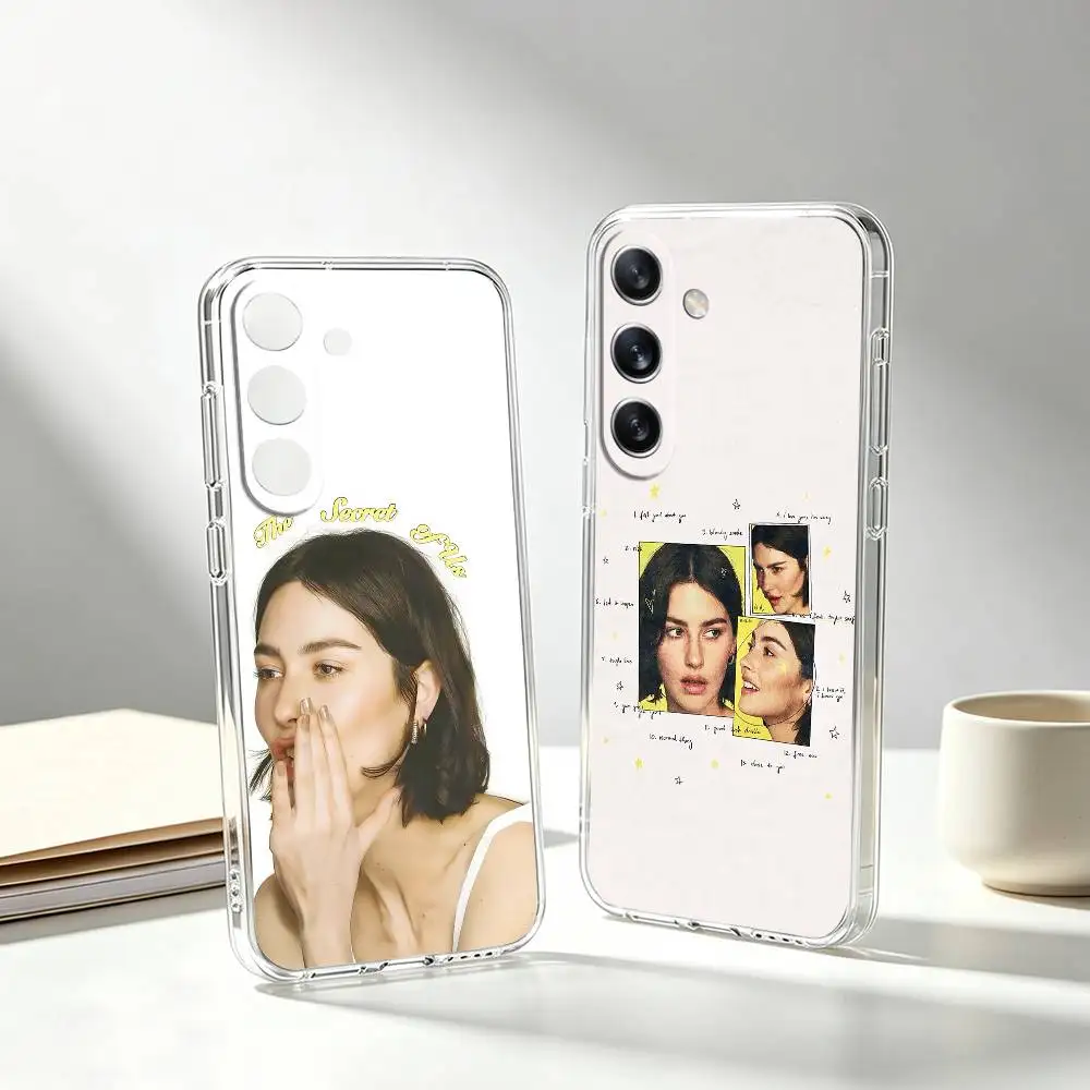G-Gracie Abrams The Secret of Us Phone Case For Samsung Galaxy A91,80,73,72 ,71,53,52,32 ,31,22,21s,20,Transparent Soft Case
