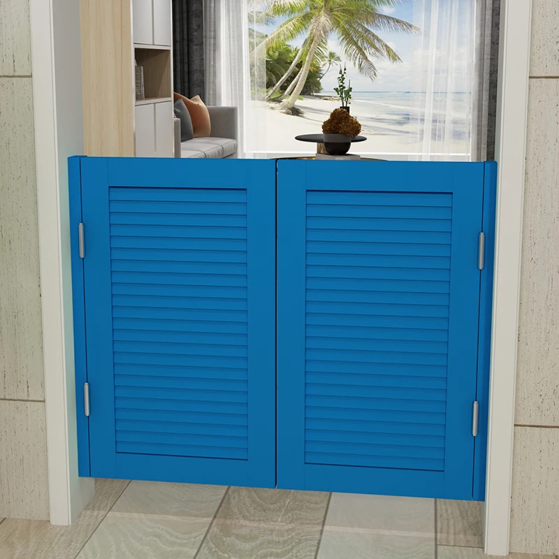 Tamanho personalizado, entre em contato com o atendimento ao cliente antes de comprar Porta de cintura mediterrânea Porta de madeira maciça Porta de meia cintura Porta jeans Ba