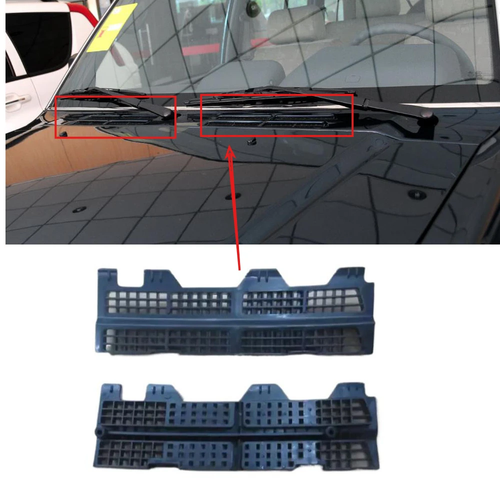 1 Piece Hood Air In Vent for Pajero V30 MB657564 Front Screen Glass Air Nets for Montero V40 1989-1999 V20 Left or Right or Pair