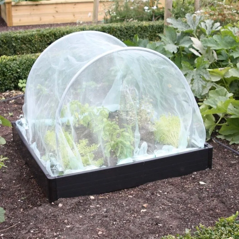 【FITTING】Insect Netting Garden Covering, DIY Mosquito Netting, Rustic Weave, Breathable And Lightweight Design