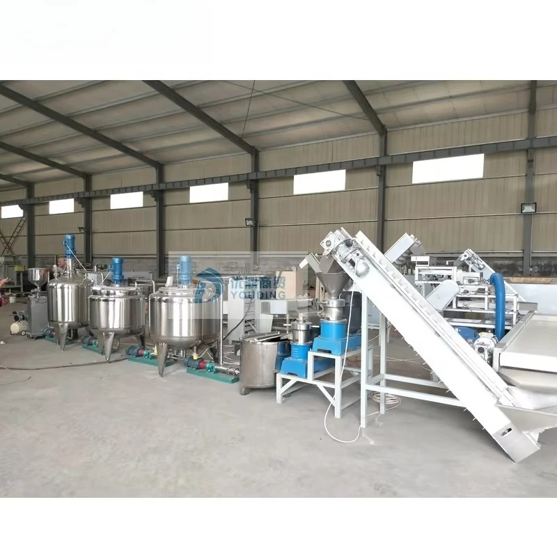 Customized High Efficiency Butter Processing Line, Complete Peanut Butter Production Equipment for Pistachio & Nut Butter Making