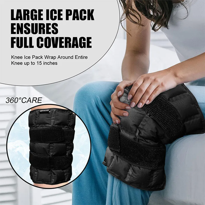 1 multi-cell black self-absorbent multi-functional hot compress ice pack Heating ice pack physiotherapy pain relief knee pads