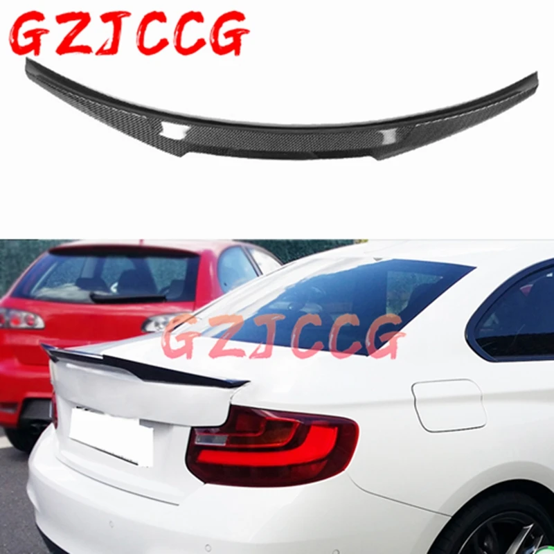 

Спойлер из углеродного волокна для BMW F87 M2 F22 220i 228i M235i 2014-2018 M4, стильный задний спойлер, крыло