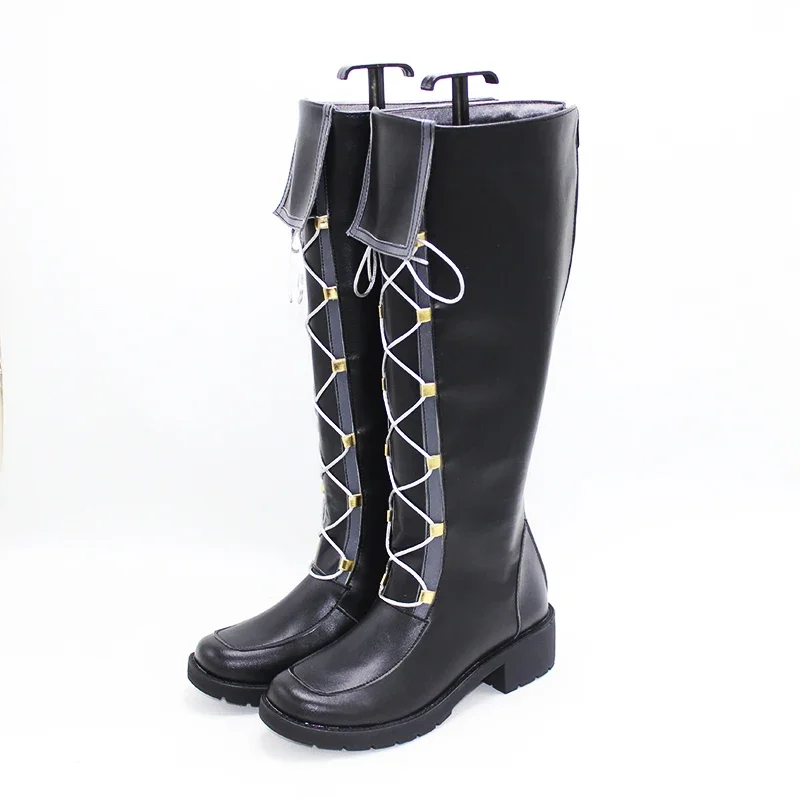 Spiel Ensemble Sterne Sakuma Rei Cosplay Schuhe PU Leder Schuhe Halloween Karneval Stiefel Nach Maß
