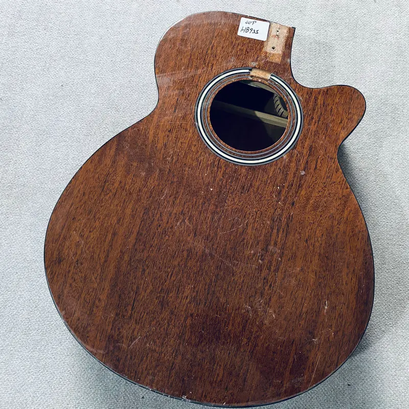 HB955 Mahogany Plywood top and Back Jumbo Cutway 40\