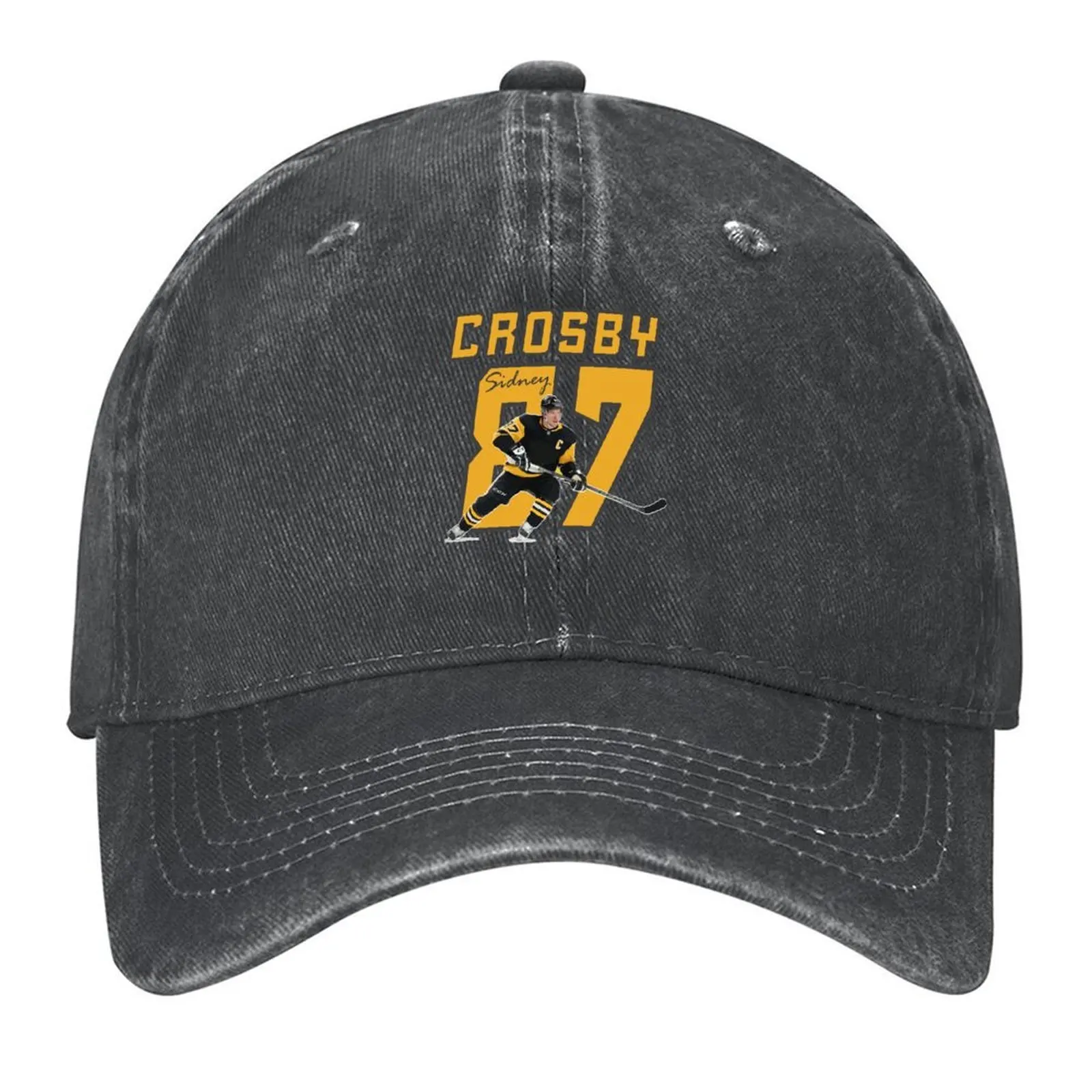

Sidney Crosby - Sid the Kid Baseball Cap custom caps hard hat Luxury Brand summer hat Men's Caps Women's