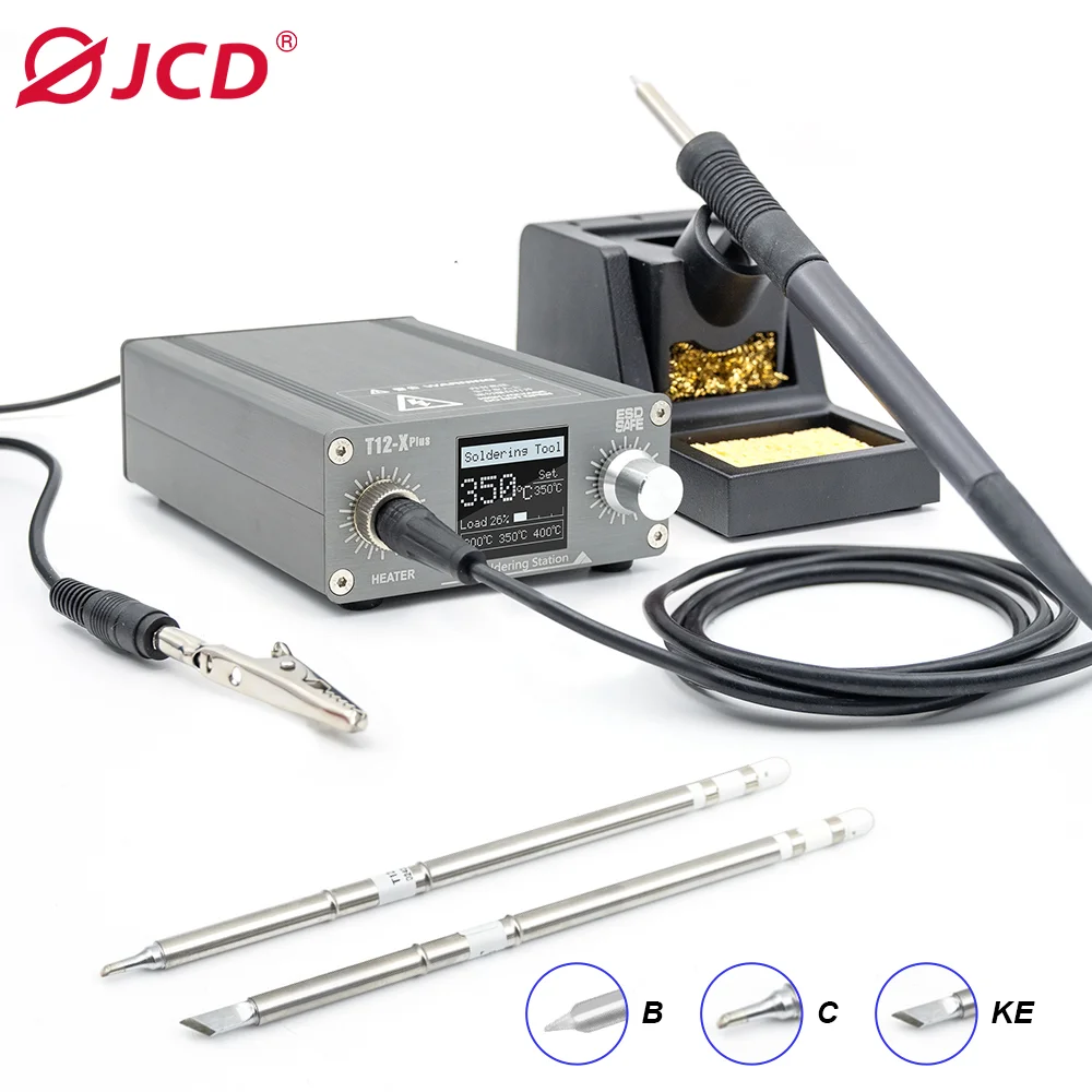 Electronics Repair Plus - JCD T12-X plus Stasiun Solder Elektronik