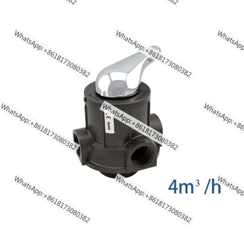 High quality and durable household filtration system, manual multi port water filter control valve