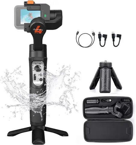 ISteady Pro 4 Gimbal Stabilizer 3600mAh 3-Axis Action Camera Gimbal with Splash Proof 14H Battery Video Stabilizers
