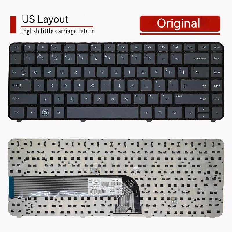 Laptop Keyboard for HP 5213 5102 5316 TPN-P102 DV4-5000 5302TX 5215 5317 5314TX DV4 US