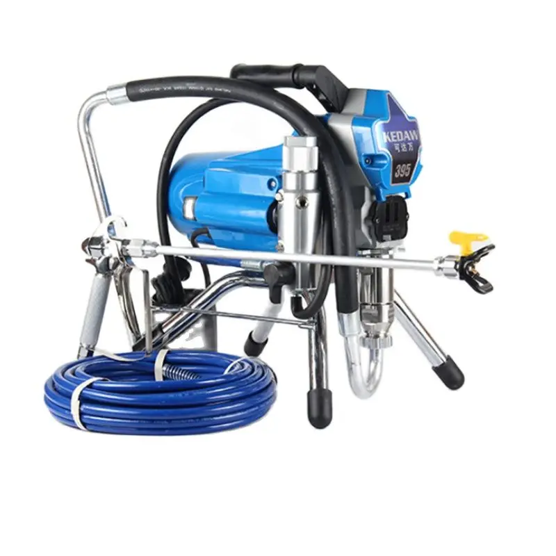 395 Electric High Pressure Airless Spraying Machine Lacquer Coating Feed Oil Paint Sprayer 220V Inside And Outside Major Tools