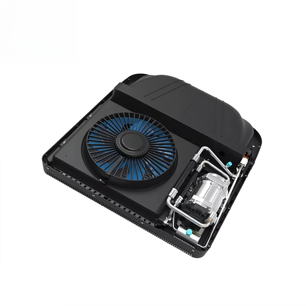 LJ-X700 أنظمة تكييف الهواء عالية الجودة 24 فولت مكيف هواء وقوف السيارات لشاحنة الحافلة RV