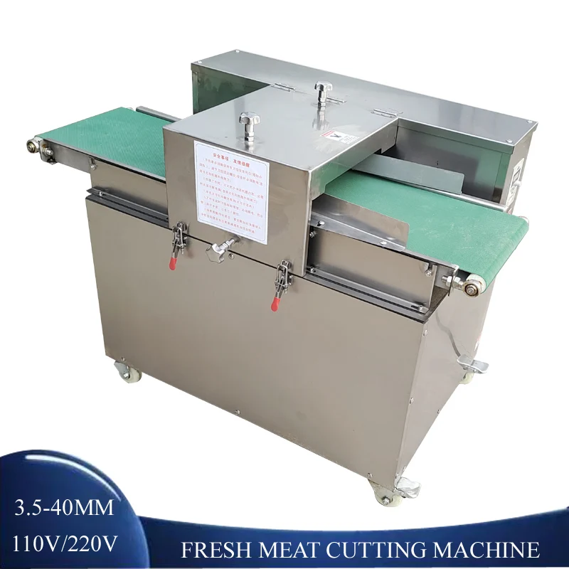 

Pork Slicing Machine Large Fresh Meat Cutting Machine Commercial Meat Processing Equipment For Canteens Restaurants Kitchens