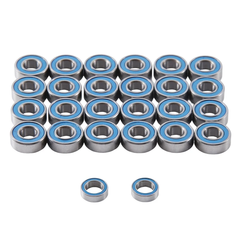 52Pcs Sealed Bearing Kit For Tamiya GF-01 GF01 RC Car Upgrade Parts Accessories