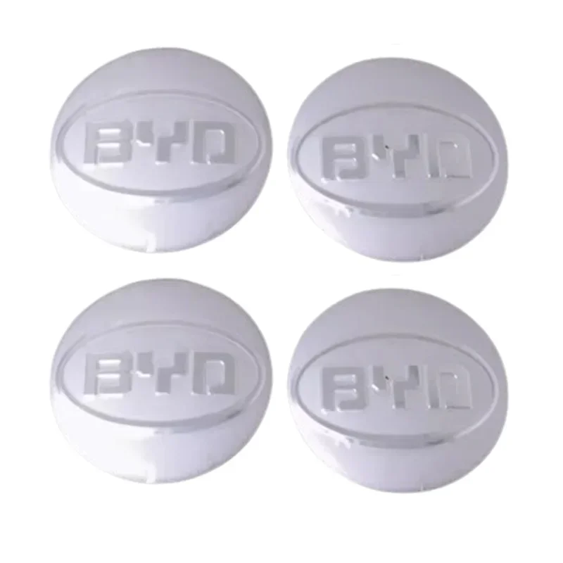 4pcs 56mm Car Wheel Hub Center Badge Sticker Hubcaps Cover for BYD Haval Great Wall Zhonghua Geely Accessories