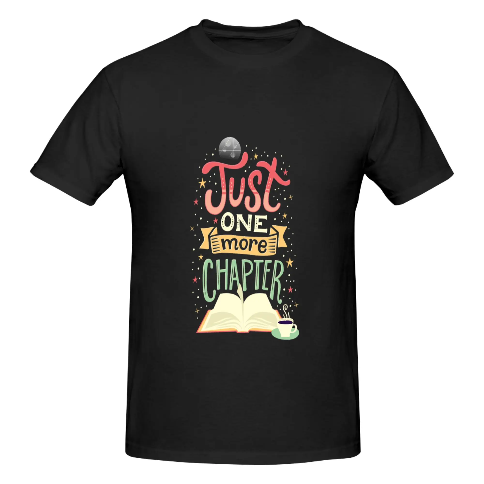 Funny One more chapter  Men's Printed T-Shirt Unisex T shirtBlack