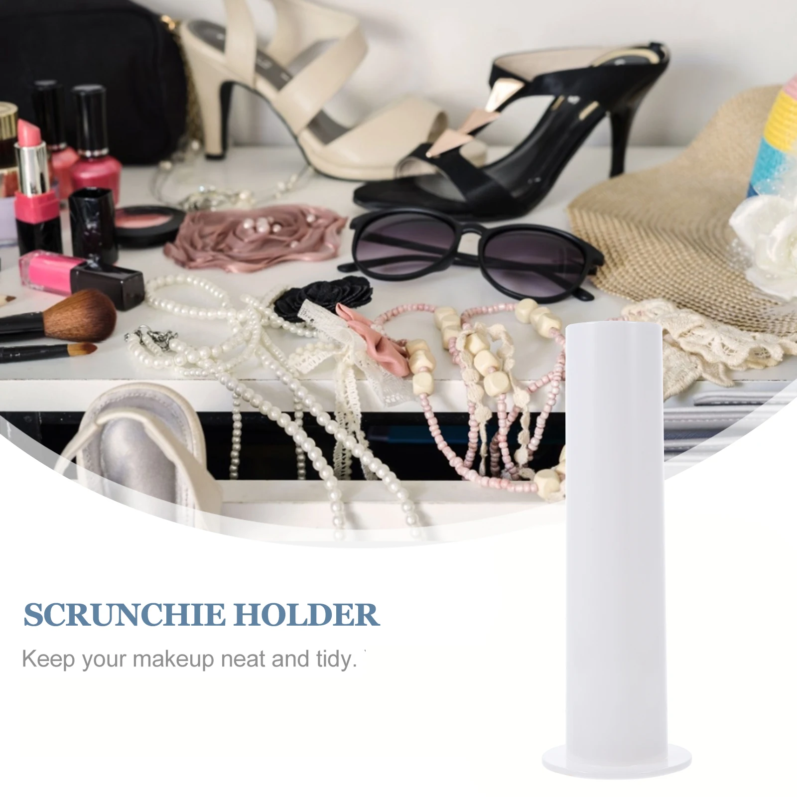 

Headband Bracket Hair Tie Organizer Ties Scrunchie Stand Jewelry Accessories Ponytail Accessory Holder