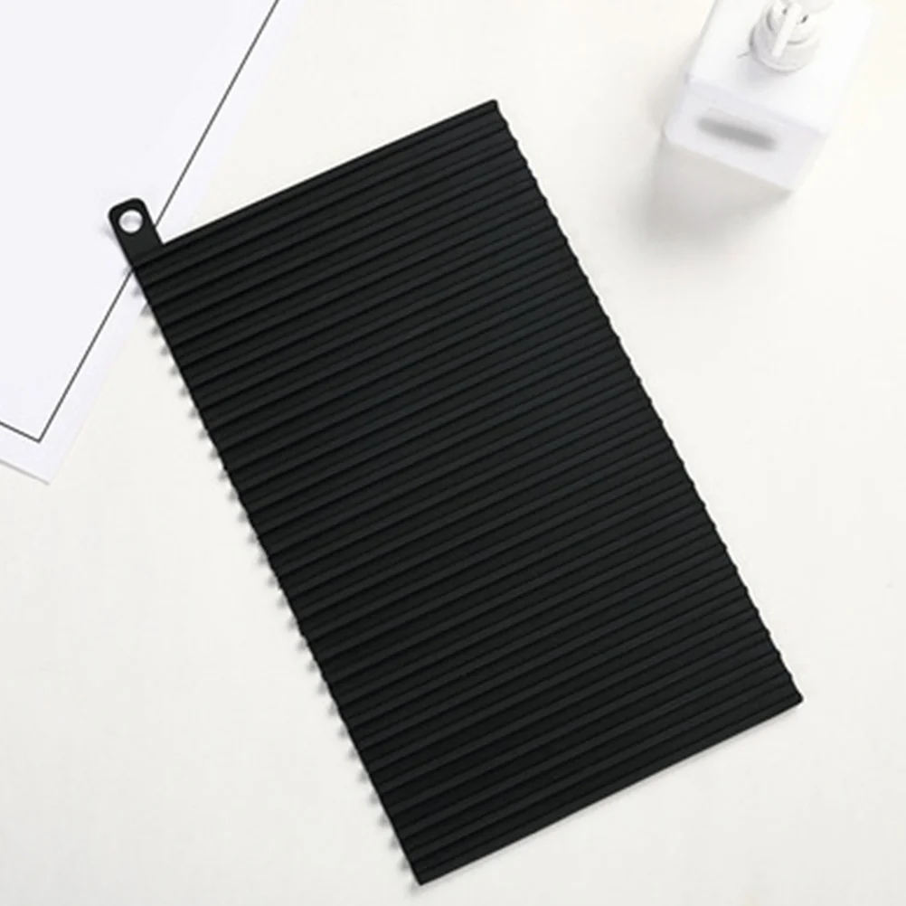 

Lightweight Soft Non-Slip Folding Washboard Household Laundry Board Compact Travel Washboard Clothes Washing Board