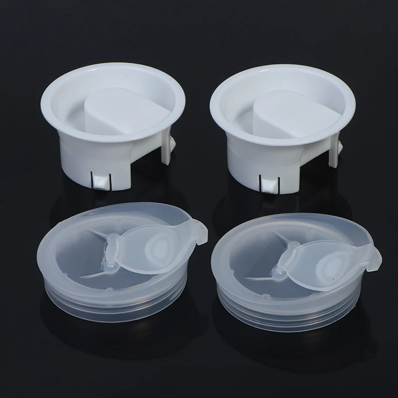 1Pcs White Hot/Cold Water Carafe pitcher Lid Cover Food Grade Plastic Anti-Dust Leakproof Lids Stoppers for Bistro Pitcher