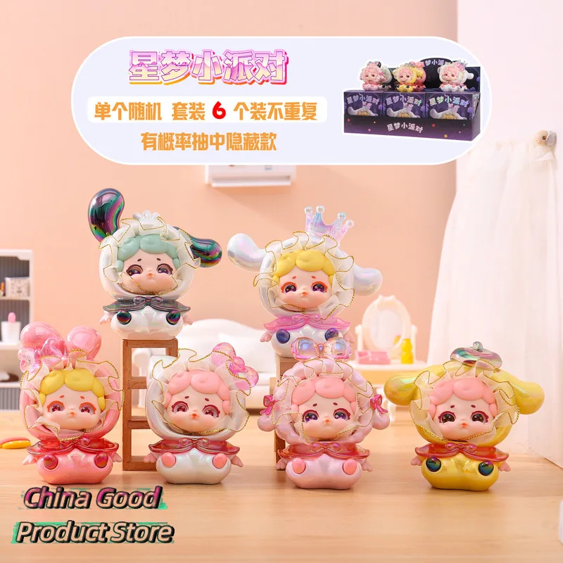 

New Cute Blind Box Trendy Toy Figurine 6 Pcs Non Repeating Hidden Style Home Bedroom Entryway Desktop Decor Gift For Women