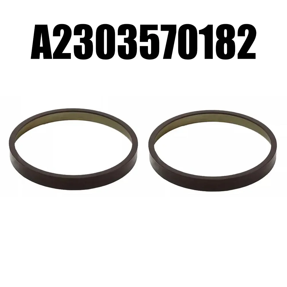 2 × заднее кольцо из АБС-пластика высокого качества для Mercedes W204 W211 W212 R230 A 2303570182   Запасные автомобильные аксессуары для установки