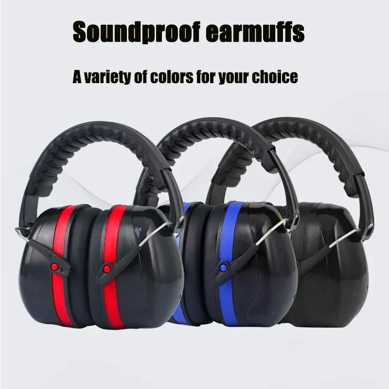 Tactical Earmuffs Anti Noise Hearing Protector Noise Canceling Headphones Hunting Work Study Sleep Ear Protection Shooting