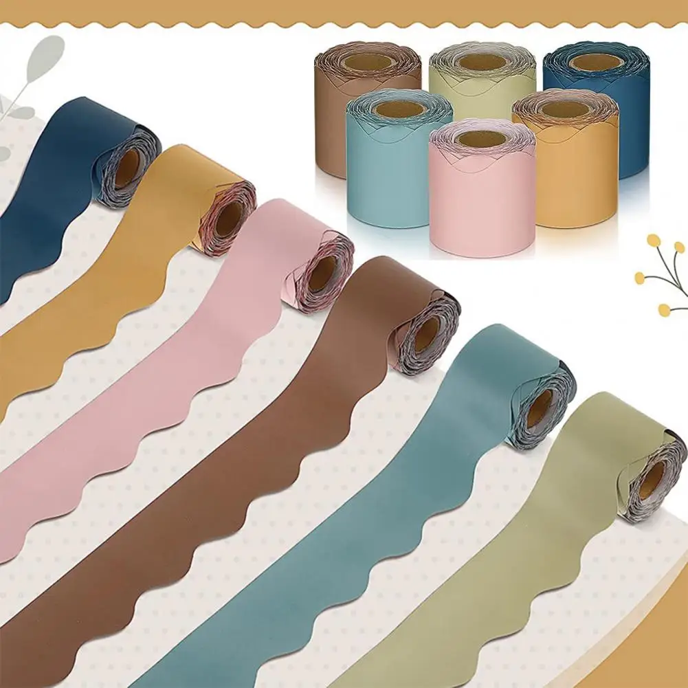 ديكور بوهو ملون للفصول الدراسية ، حدود نابضة بالحياة ، حدود لوحة الإعلانات ، السبورة للمعلمين ، 6