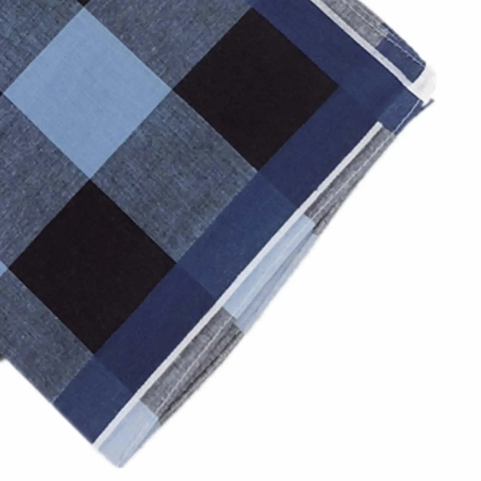6 шт. клетчатый платок, многоразовый Легкий 40 см x 4 см, повседневный удобный