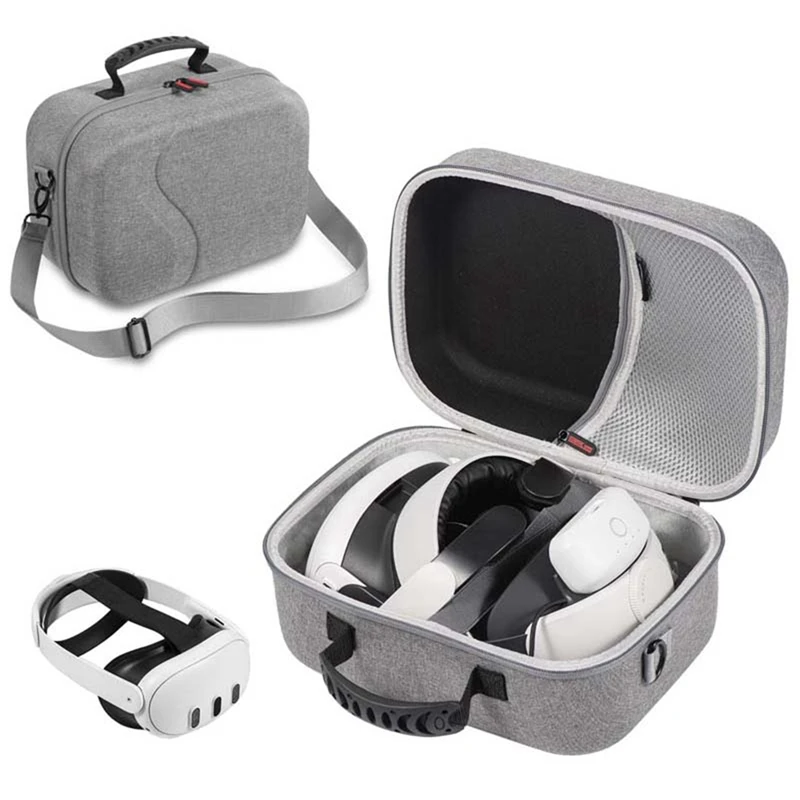 

Travel Accessories Carrying Case For Meta Quest 3 Portable Storage Bag Anti Drop With Strap For Quest 3 Parts Accessories