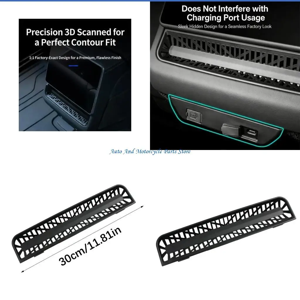 P9FD Rear Air Outlet Vent Shielding Mesh Protector Prevents Clogging Easy To Clean