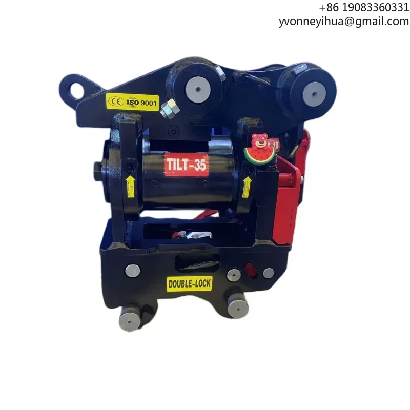 

DAMAI DHG-Mini Excavator Power Hydraulic Tilting Quick Coupler Mechanical Tilt Quick Hitch For 1-4 Ton Excavator