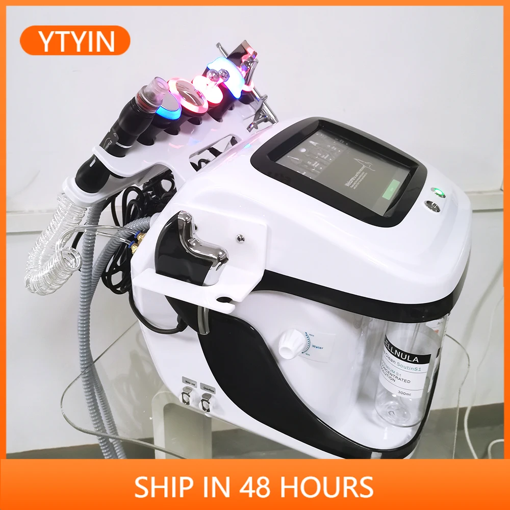 

YTYINUltramicro 8-in-1 Small Bubble Beauty Device Facial Pore Cleansing Blackhead Remover Hine Oxygen