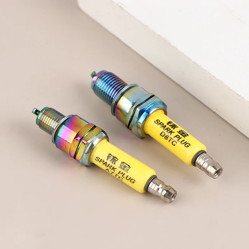 1Pc Iridium Spark Plug D8TC/A7TC For Vertical Engine CG Series 125cc 150cc 200cc 250cc Off-road Vehicle Motorcycle Scooter