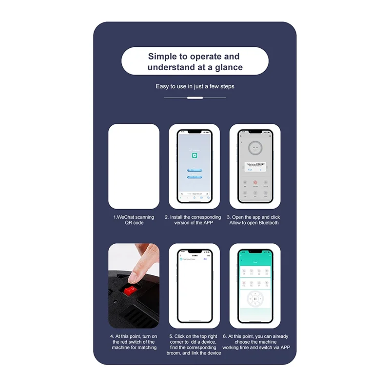 5-в-1 RS800 с дистанционным управлением, супер тихий умный робот-пылесос, влажная и сухая уборка пола, бытовая техника, прочный белый, B