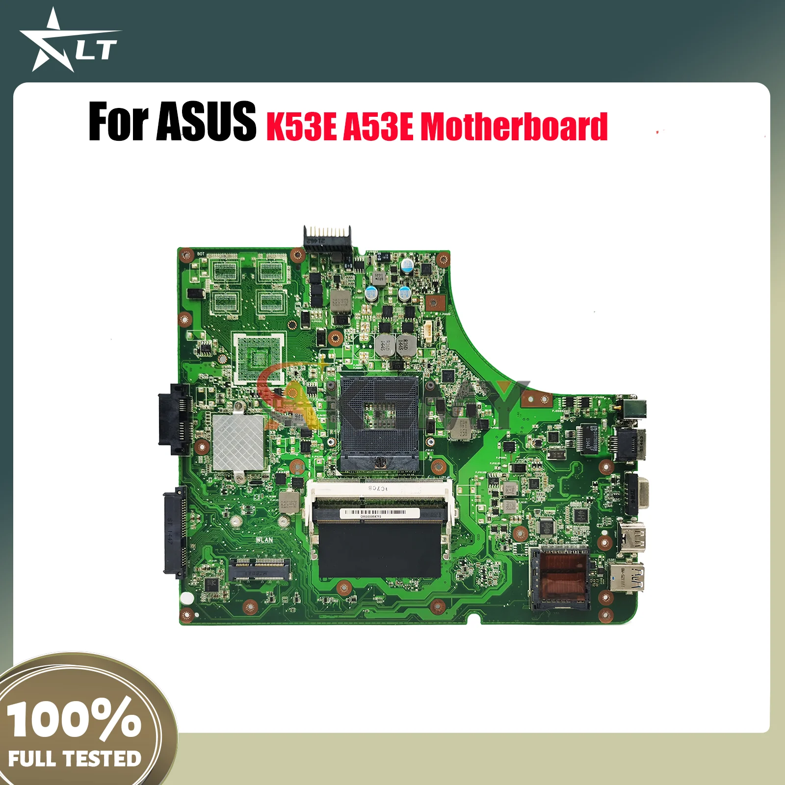 

K53E Laptop Motherboard For ASUS K53E K53E Notebook Mainboard This item is in stock 100% tests OK fast shipping High quality