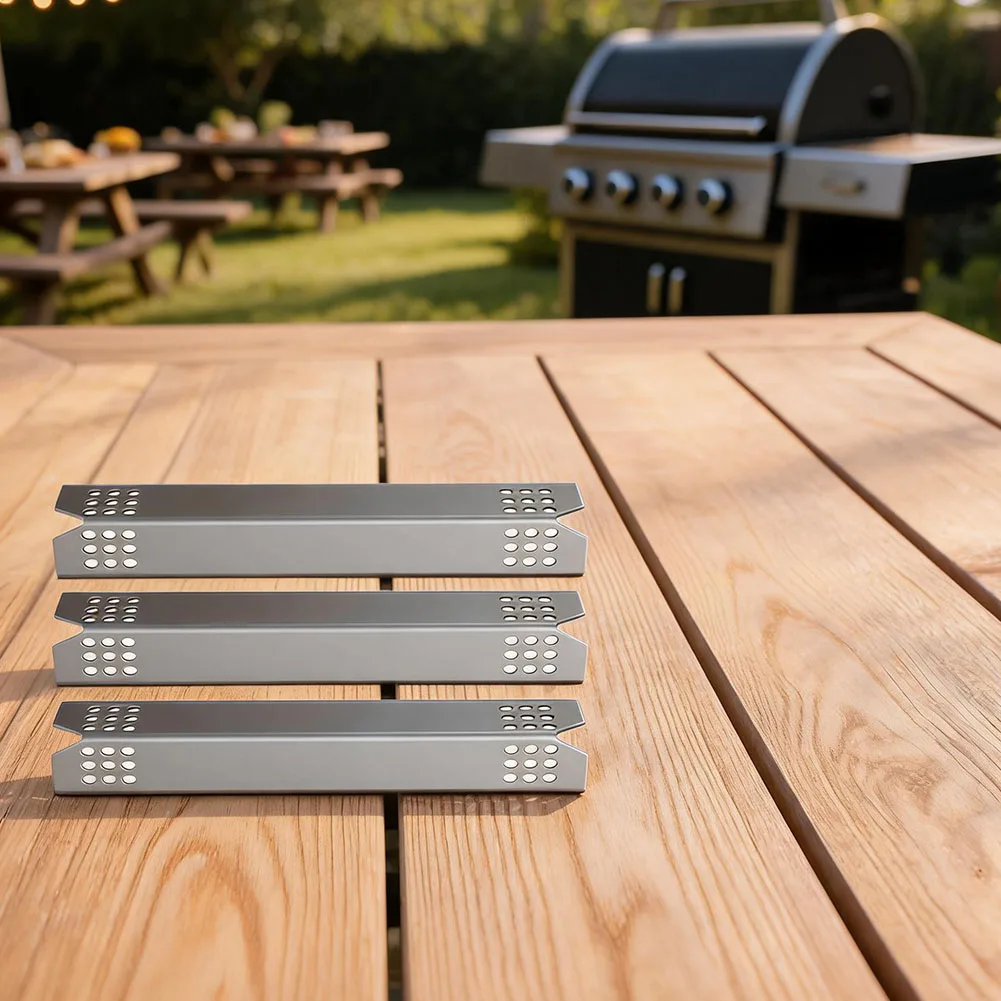 Stainless Iron Heat Plate 720-0336B for JennAir and For Nexgrill Grills Replacement 16 18 x 3 Inches Enamel Coated