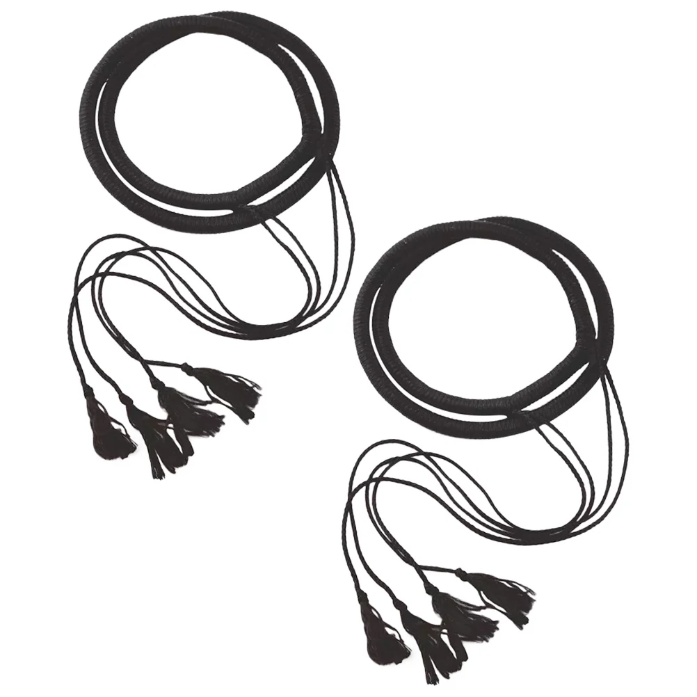 

2pcs Headband Scarf Arab Costume Accessories for Men Shemagh Wraps Headgear Rope Classic Look Halloween Carnivals Hair Tools