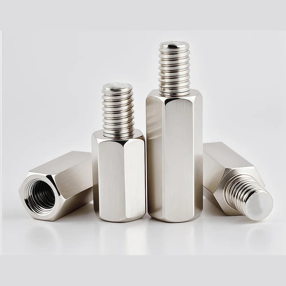 304 سداسية من الفولاذ المقاوم للصدأ المواجهة PCB فاصل M2 M2.5 M3 M4 M5 M6M8 ذكر أنثى مجلس رف مسمار الخيوط عمود العمود فاصل المسمار
