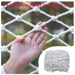 Safety Netting Building Against Falling Net Balcony Window Stairs Safe Deck Fence White Nylon Protection Baby Cat Dog