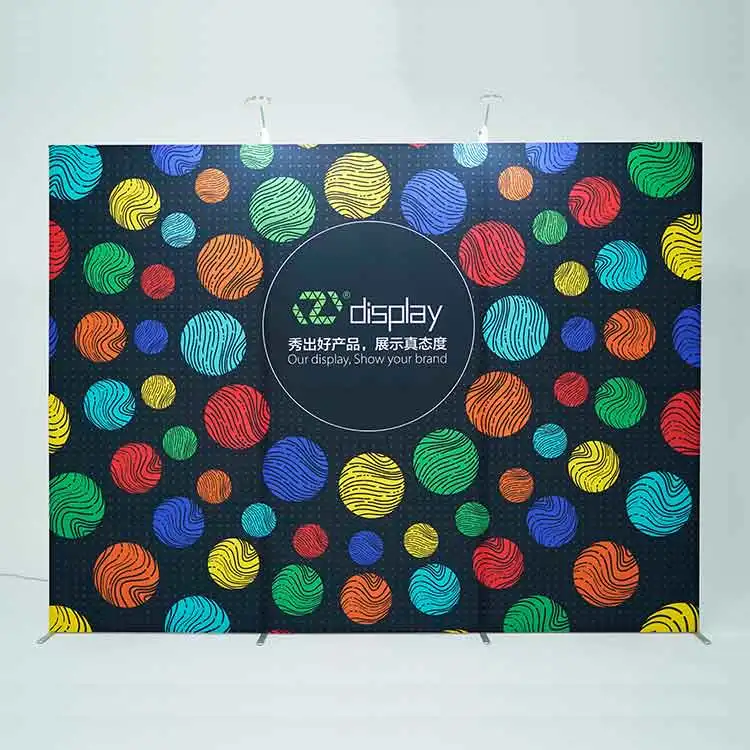 Modular Tool Free Lightweight Aluminum Portable Backdrop Expo Trade Show Display