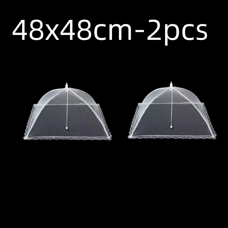 Keuken Voedselbedekking Opvouwbare Anti Vlieg Mug Mesh Hoes Picknick Eettafel Paraplu Stijl Tent Gadgets Keuken