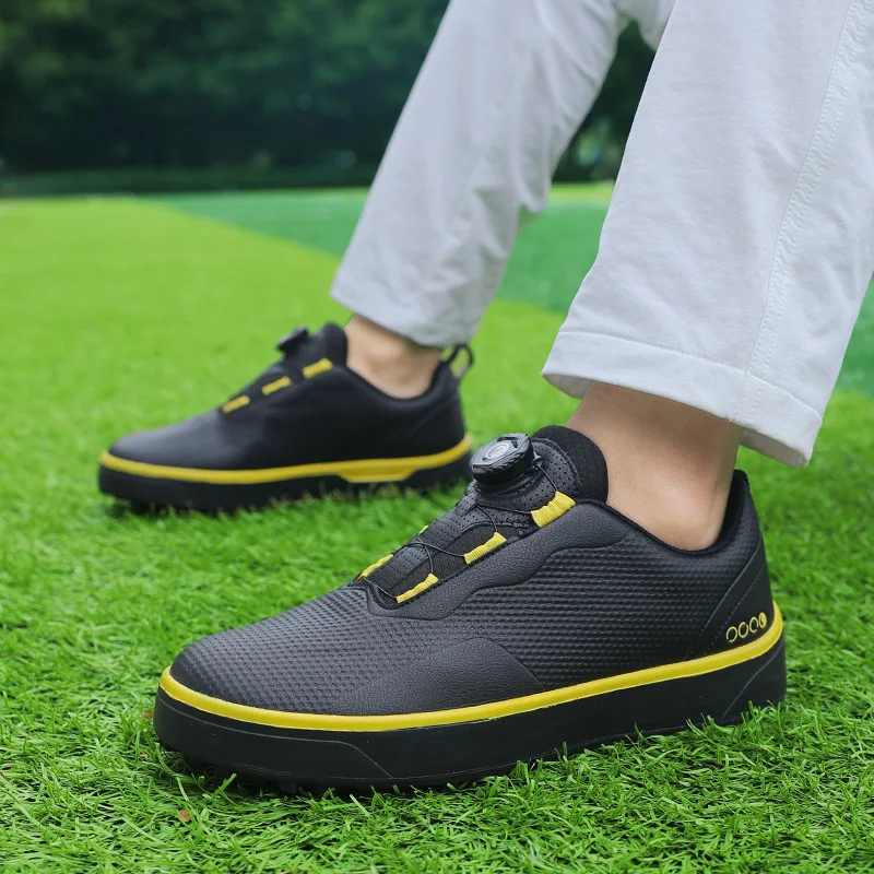 Para buty golfowe biała wodoodporna obrotowa klamra Fitness bez spiskowania antypoślizgowa golfistka treningowa Golf trampki damskie