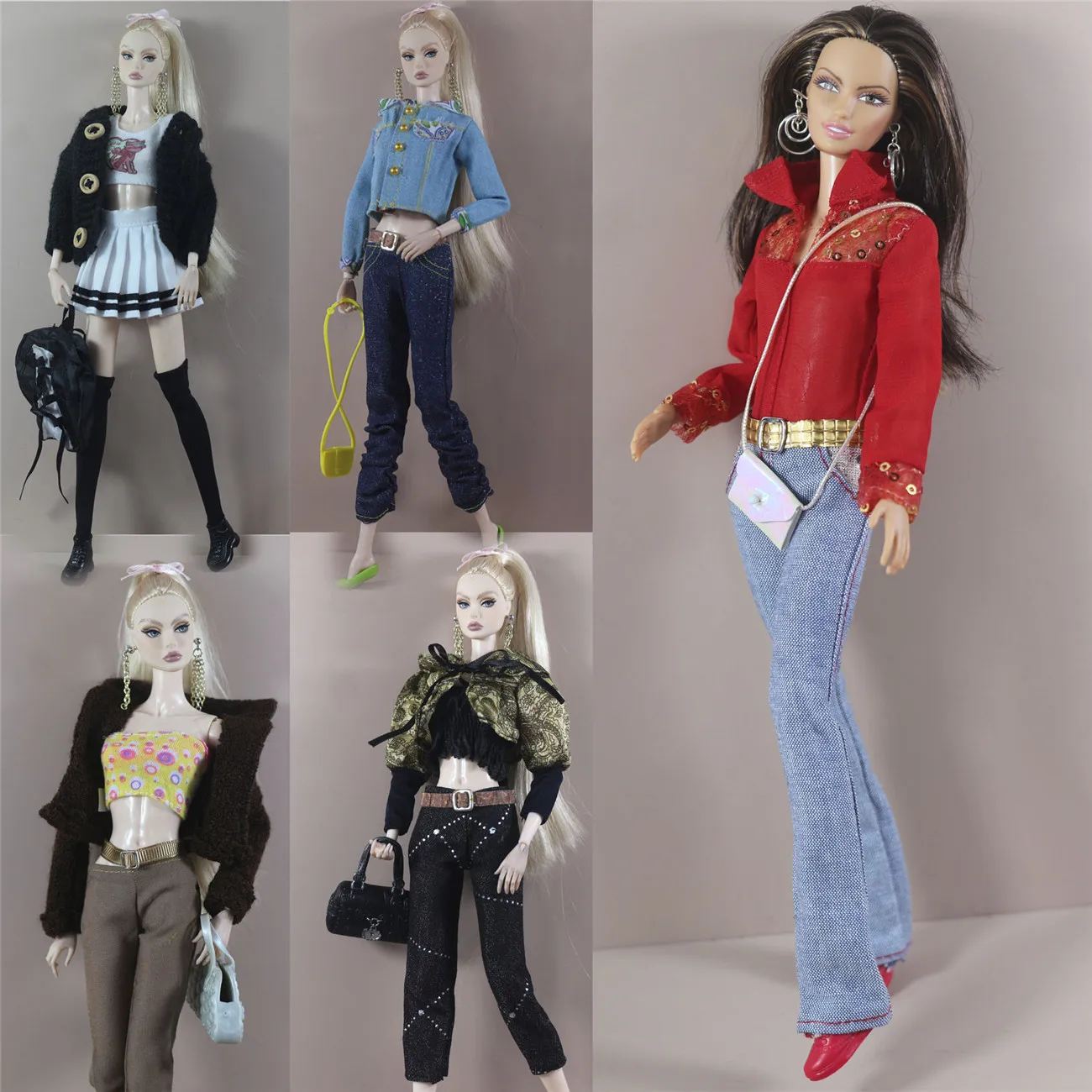 Vêtements de bébé faits à la main, pardessus pour poupée de 11.5 pouces, 30cm, vêtements bjd, nombreux styles, cadeaux pour accessoires de poupée